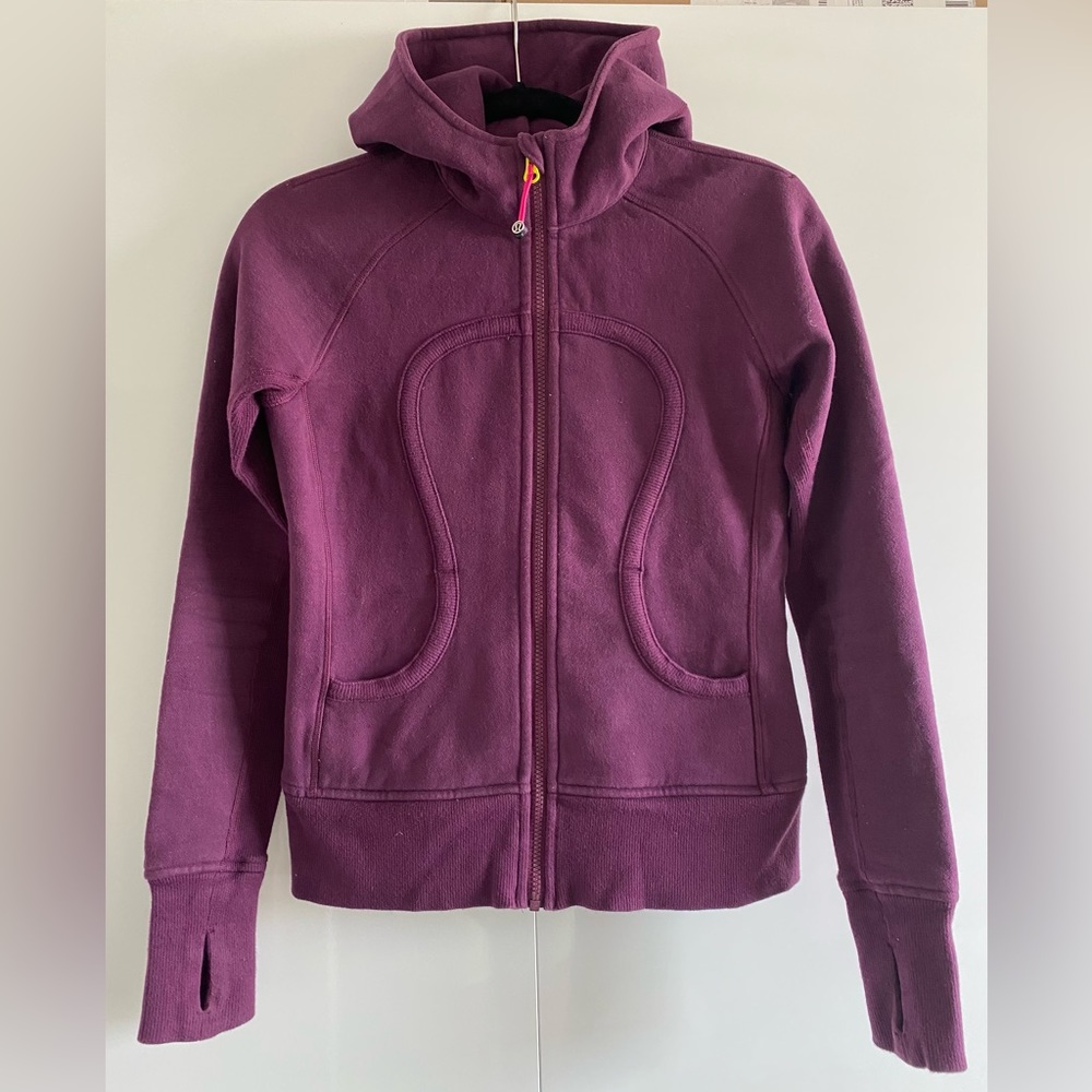 Lululemon Scuba Hoodie - Plum - size 6